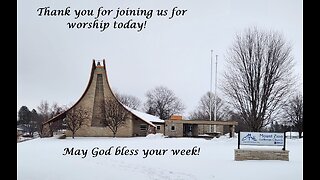 Mt. Zion Lutheran Church (WELS), Ripon, WI 1-21-24