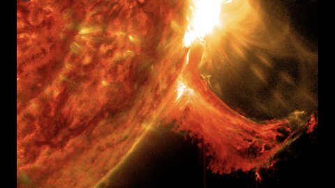 Biggest solar flare in three years is sign sun is ‘waking up’