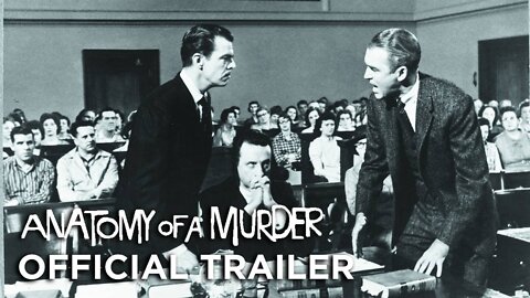 ANATOMY OF A MURDER - Official Trailer [1959] (HD)
