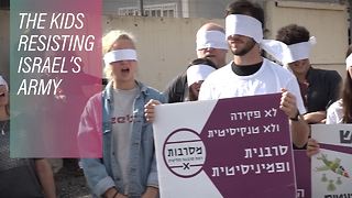 The 12th graders taking a stand against Israel’s army