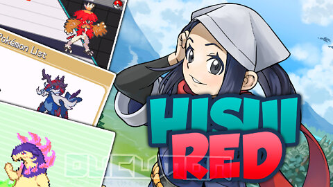 Pokemon Hisui Red - GBA Hack ROM based on Kanto Region with Hisui Regional Forms, LA Features 2022