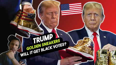 Fox News Racist? Donald Trump Releases Golden Sneakers Will Get Black Votes