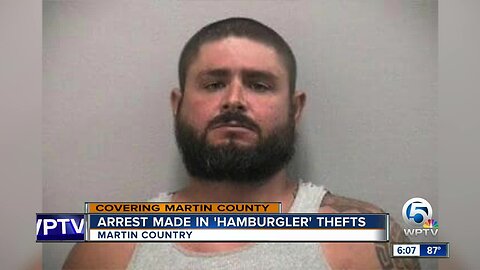 Martin County detectives arrest burglar accused of grilling himself a burger before stealing money