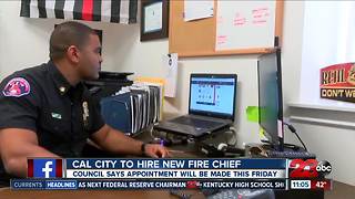 California City Council moves forward with decision to terminate current fire chief