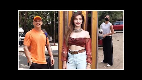 Prince Narula, Rubina Dilaik & Gauahar Khan Snapped Across Town