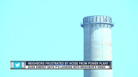 Holiday Residents scared by loud noise from Duke power plant