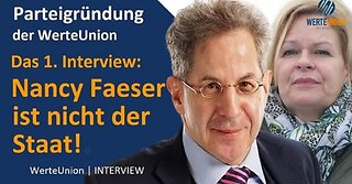 1. Interview mit Dr. Maaßen nach der Parteigründung: Faeser ist nicht der Staat