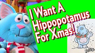 I Want A Hippopotamus for Christmas drawing with Sauerpuss and Friends! Join us for our latest show!