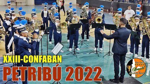 BANDA MARCIAL JOÃO CAVALCANTE PETRIBÚ 2022 NO CONFABAN 2022 - CONCURSO DE FANFARRAS E BANDAS 2022