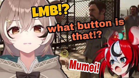 Mumei panicking about the LMB button in A Way Out is Hilariously funny and Adorable