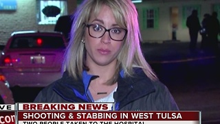 Shooting & Stabbing In West Tulsa