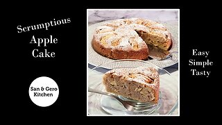 Scrumptious good Apple Cake Recipe