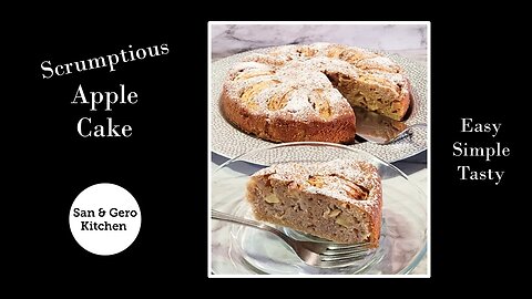 Scrumptious good Apple Cake Recipe