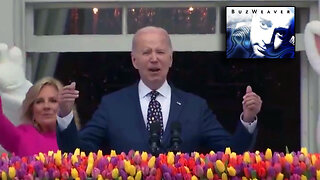 Joe Biden Introducing the Oyster Bunnies At The White House Easter Egg Roll