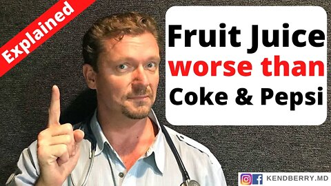 Fruit Juices WORSE than Soft Drinks (Here’s Why)