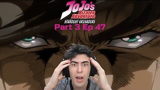 JOTARO VS DIO! | Jojo's Bizzare Adventure Part 3 Ep 47 | REACTION