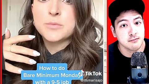 HOW TO DO BARE MINIMUM MONDAY WITH A 9 TO 5 JOB...