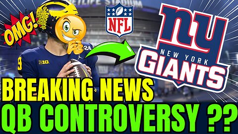 🚨 📈🏈 NEW QB IN SIGHT: IS HE THE RIGHT CHOICE FOR THE GIANTS?NEW YORK GIANTS NEWS TODAY! NFL NEWS