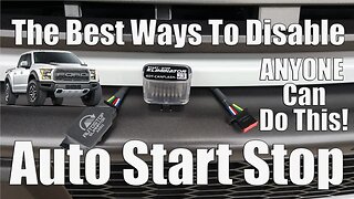 The Best Way To "Default Off" The Auto Start Stop on Ford F150 Trucks Without Eliminating Functions