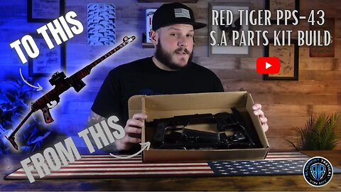 Red Tiger 1952 PPS-43 Parts Kit S.A Build
