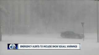 Snow Squall warnings added to Wireless Emergency Alerts