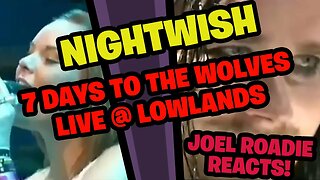 NIGHTWISH - 7 Days To The Wolves - Live at Lowlands 2008 - Roadie Reacts