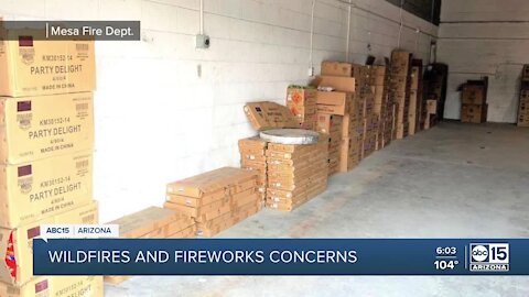 Fire officials give warning about firework safety headed into 4th of July