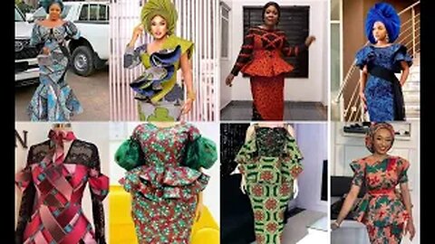 Ankara Gown, Skirt & Blouse For Beautiful Women
