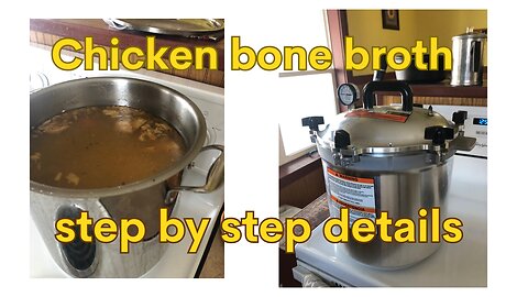 Making Chicken Bone Broth