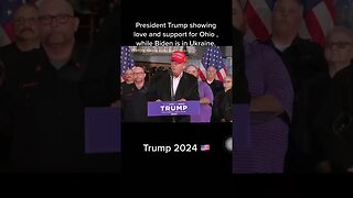 Former President TRUMP Shows Up To Ohio BEFORE President Joe Does 🇺🇸 #leadership #breakingnews