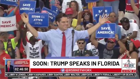 LIVE: Matt Gaetz CALLS For TRUMP As SPEAKER Of The HOUSE!! Sarasota, FL Trump Rally 7/03/2021