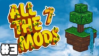 All The Mods 7 Skyblock Minecraft Gameplay Walkthrough Part 3 (4K HDR) (RTX 4090) (i9 13900KF DDR5)