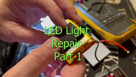 Icemanfiveoh- LED light repair-Part 1