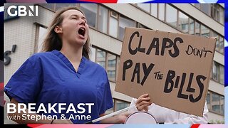 Thousands of senior doctors go on strike throughout England | 'lack of benefits for clinicians'