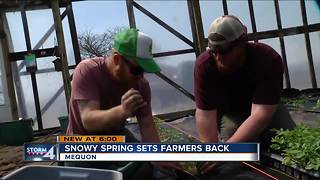 Local farmers discuss effects of spring snow