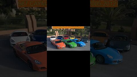 Porsche Cayman Colours 987, 981, 718 #porsche #cayman #911 #quranenglish