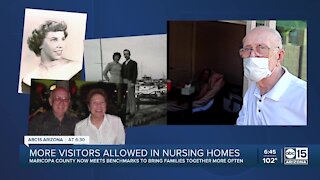 More visitors allowed in nursing homes