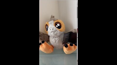 Disney Parks Star Wars Porg Big Feet Plush Doll #shorts