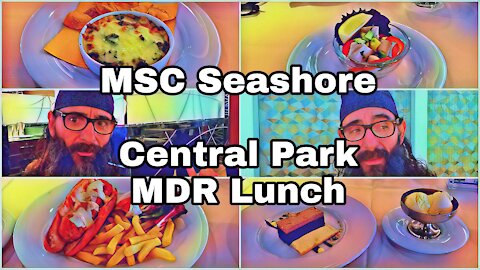 MSC Seashore | Central Park MDR Lunch