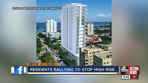 Residents hold 'Stop the squeeze' rally to protest development in St. Petersburg