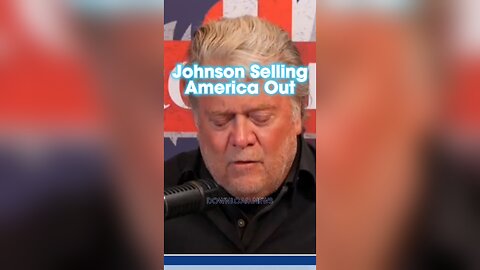 Steve Bannon: Speaker Johnson is Selling Out America - 12/7/23