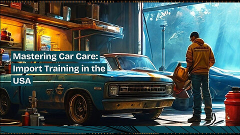Mastering the Customs Maze: Importing Car Care Training Programs into the USA