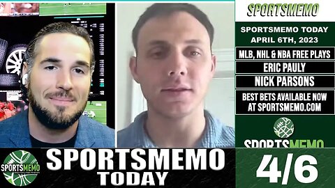 Free Sports Picks | MLB Predictions and Props | NBA & NHL Picks | SportsMemo Today 4/6