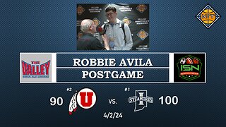 NIT Semi-Final Post-Game Interview with #21 Robbie Avila