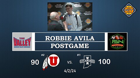 NIT Semi-Final Post-Game Interview with #21 Robbie Avila