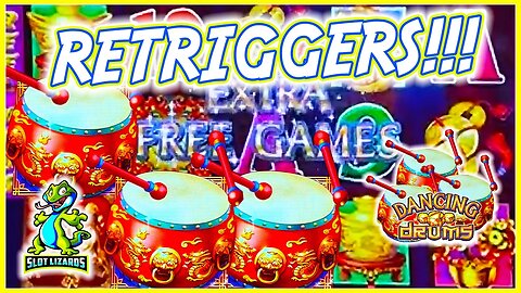 J BATTLES THE DRUMS ROLLERCOASTER! BIG WIN! Dancing Drums Slot Livestream Highlight