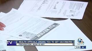 Health officials urging you to get vaccinated for the flu