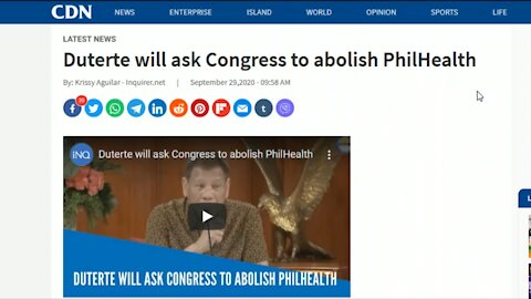 (News) Duterte Threatens To Ban Facebook and End PhilHealth in the Philippines