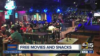 Free movies and popcorn at The Park Bar