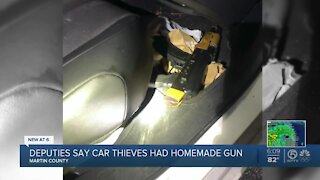 Martin County recover homemade gun from stolen car